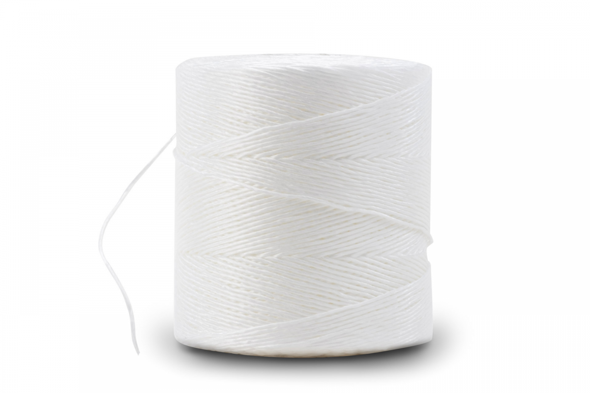 Polypropylene string and cord